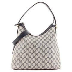 Gucci Linea A Hobo GG Coated Canvas