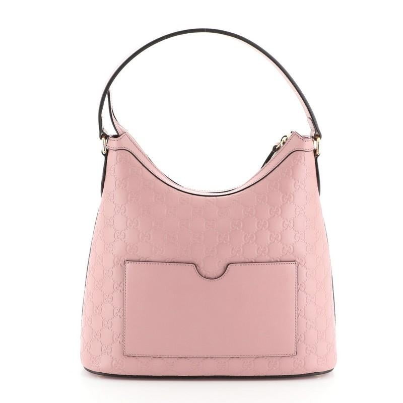 Gucci Linea A Hobo Guccissima Leather In Good Condition In NY, NY