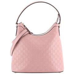 Gucci Linea A Hobo Guccissima Leather