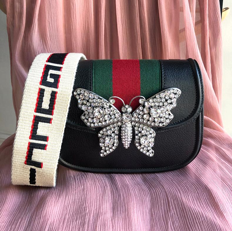 gucci rhinestone purse