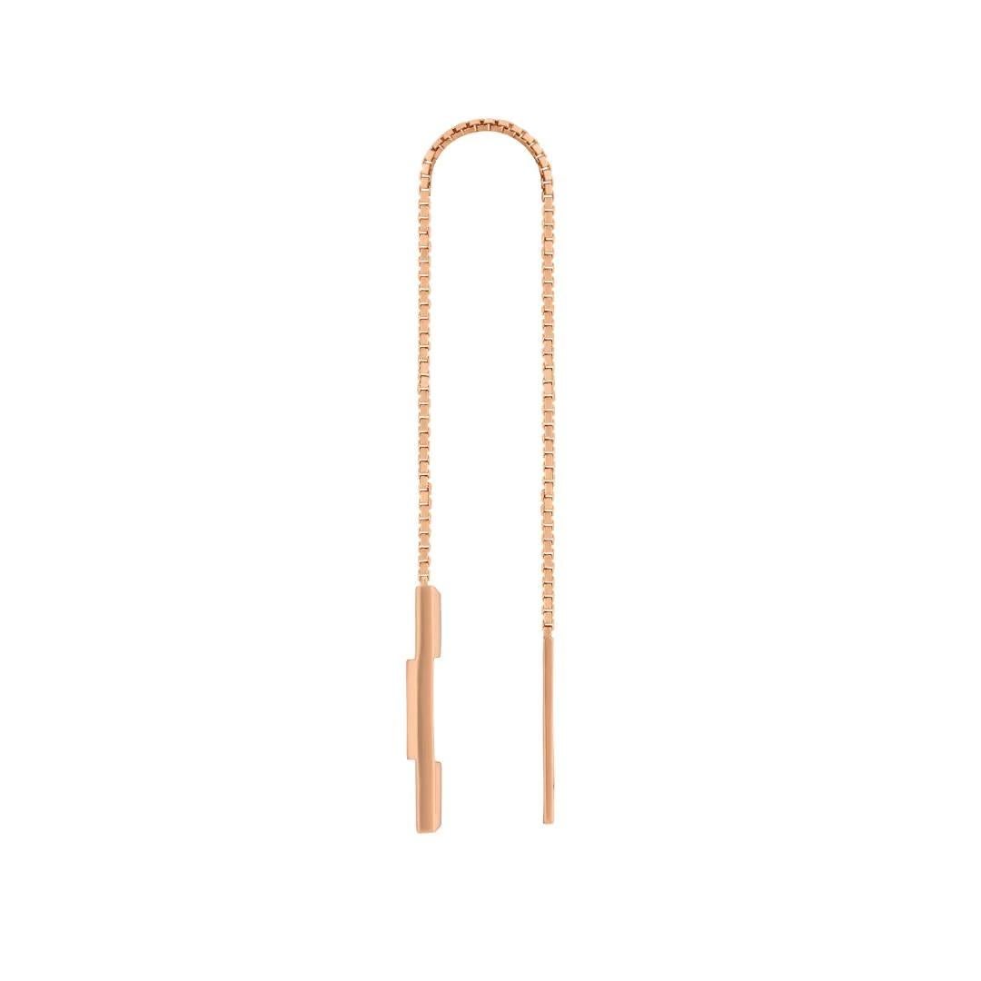 Gucci Link to Love 18ct Rose Gold Chain Earrings YBD662115002

The Link to Love collection from Gucci explores modern romance and characterizes new symbols of love. The collection combines different gold tones and a mix of finishes blending the
