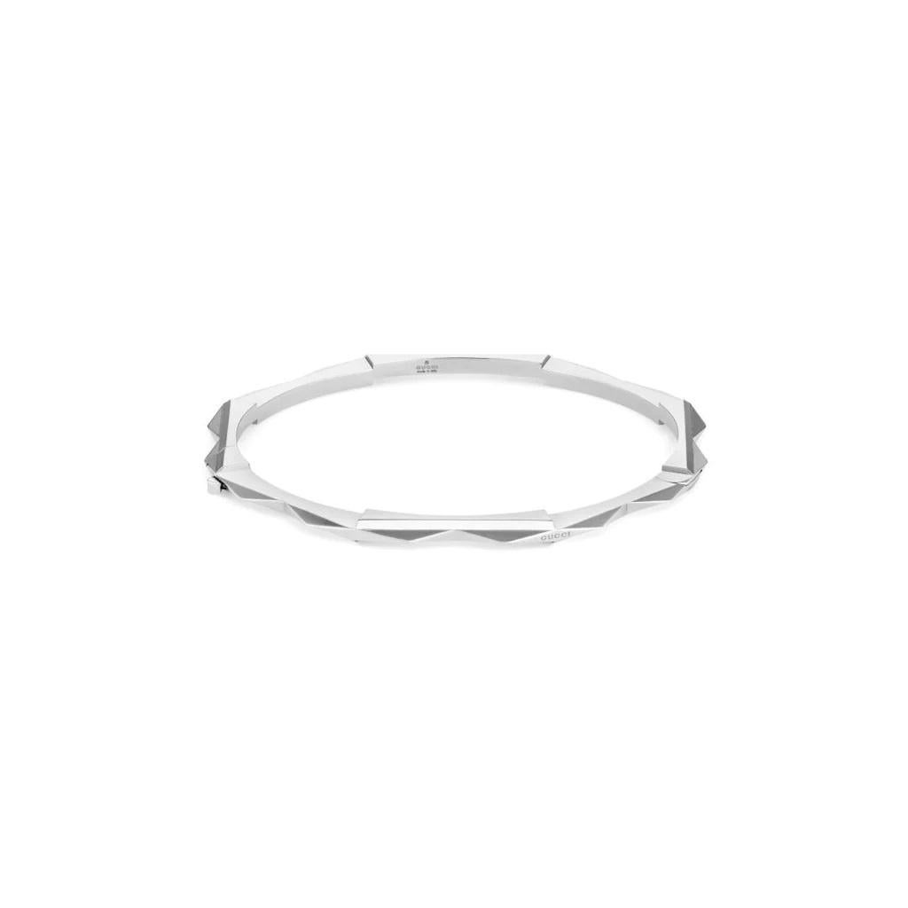 gucci link bracelet silver