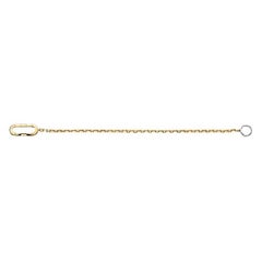Gucci Link To Love 18ct Yellow Gold Chain Bracelet YBA786693001