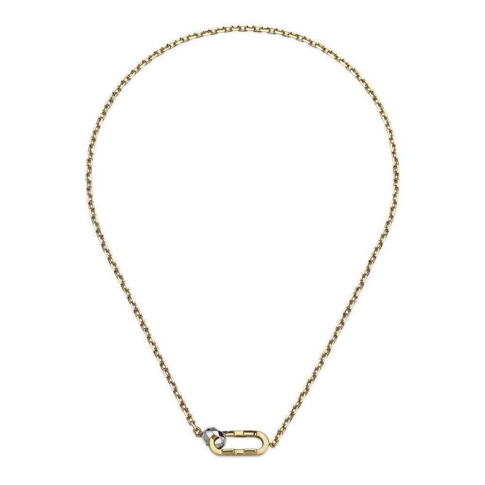 Gucci Ladies Necklaces. Link To Love series. SKU: YBB786671001. Color: Yellow. Metal Type: Yellow Gold. Metal Stamp: 18k. Gem stone type: None. Necklace style: 1 Band. Gucci Link To Love 18ct Yellow Gold Chain Necklace - YBB786671001.
