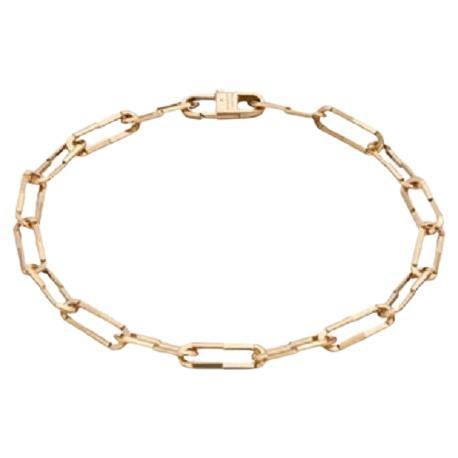 Gucci Link to Love 18K Rose Gold Chain Bracelet YBA744562001 For Sale