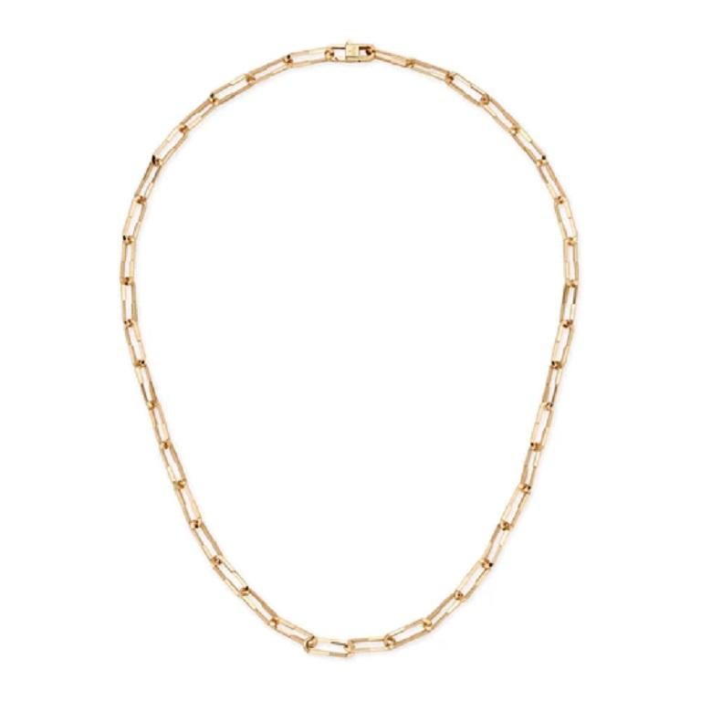 Gucci A Link to Love - Collana a catena in oro rosa 18K YBB745654001 In condizioni Nuovo in vendita a Wilmington, DE