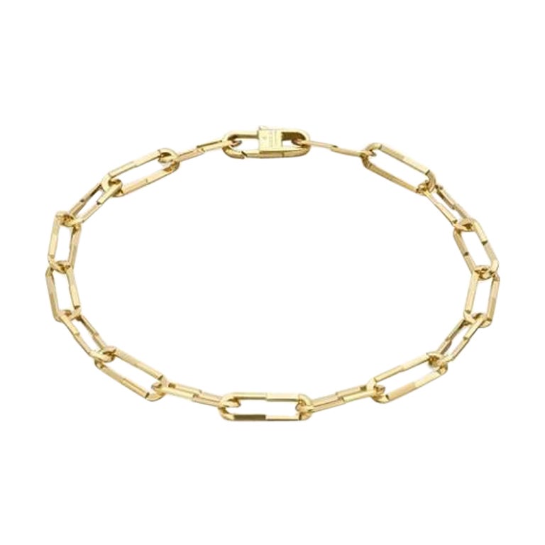 Bracciale Gucci A Link to Love in oro giallo 18k YBA744562002