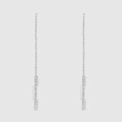 Gucci Link to Love Chain Earring with Diamonds YBD662139001
