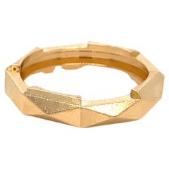 Used Gucci Link to Love Gold Men's Ring