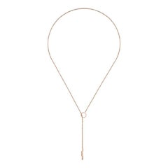 Gucci Link to Love Lariat Rose Gold Necklace YBB662110002