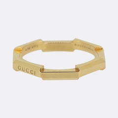 Gucci Link to Love Mirrored Ring