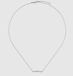 Gucci Link to Love Necklace with Diamonds YBB662132001