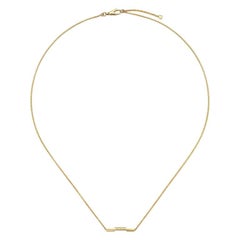 Gucci Link to Love Necklace with 'Gucci' Bar in Yellow Gold YBB662108001