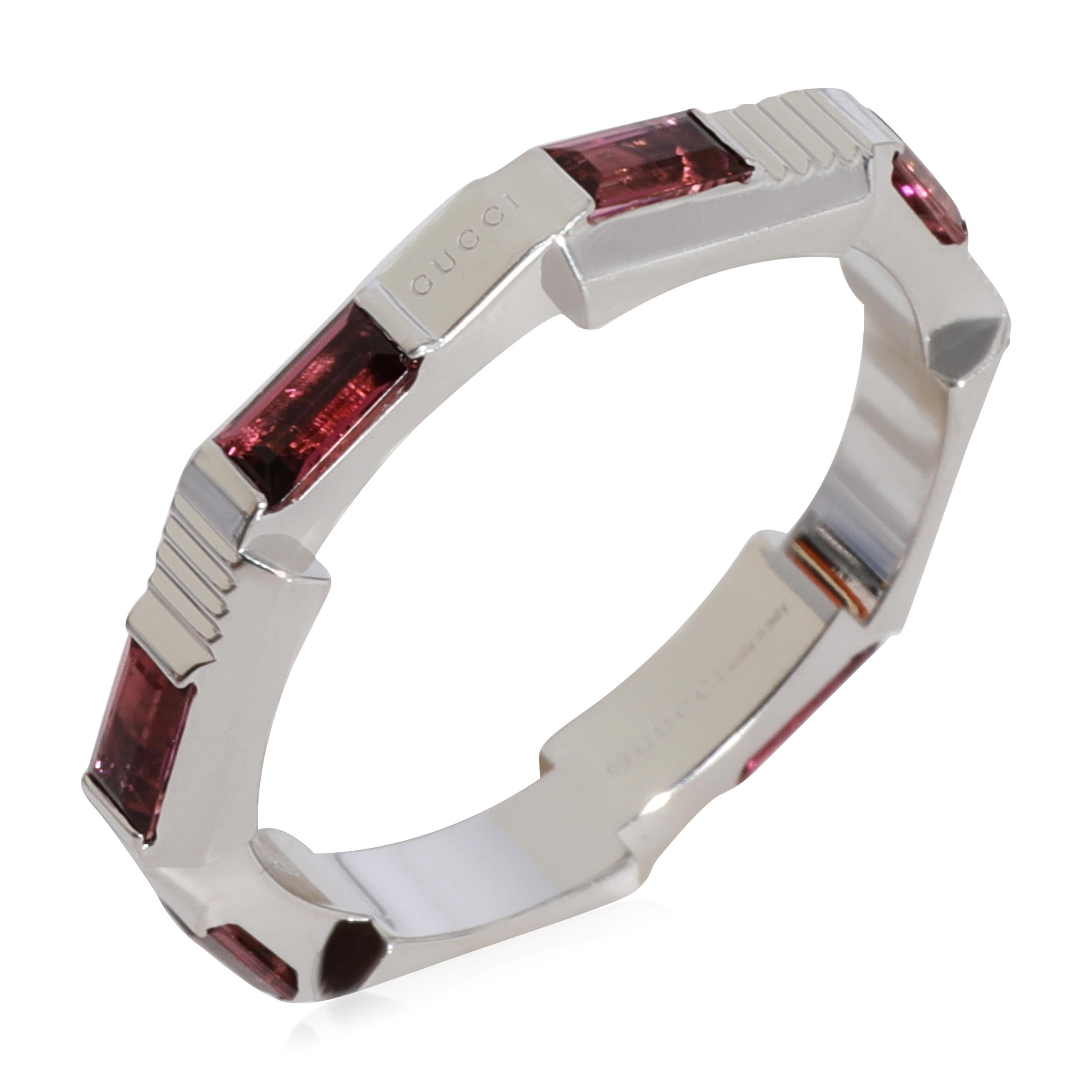 Gucci A Link to Love - Fascia in rubelite in oro bianco 18 carati

DETTAGLI PRIMARI
SKU: 124169
Titolo dell'inserzione: Gucci A Link to Love - Bracciale in rubelite in oro bianco 18 carati
Descrizione delle condizioni: Viene venduto a 2450 dollari