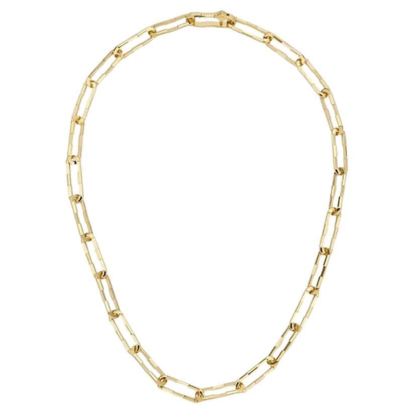Gucci Link To Love Wide Chain Necklace YBB744599001