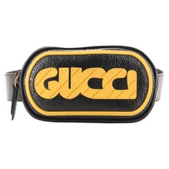 Gucci Logo Belt Bag Patent with Rubber
