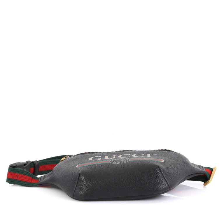 Gucci Logo Belt Bag Printed Leather Small At 1stDibs gucci-logo-belt-bag-printed-leather-small-at-1stdibs