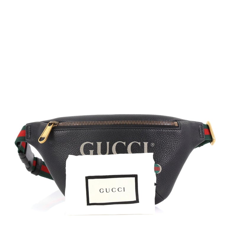 Gucci Logo Belt Bag Printed Leather Small At 1stDibs gucci-logo-belt-bag-printed-leather-small-at-1stdibs