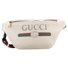 Gucci Logo Belt Bag Printed Leather Small Gucci Logo Belt Bag Printed Leather Small