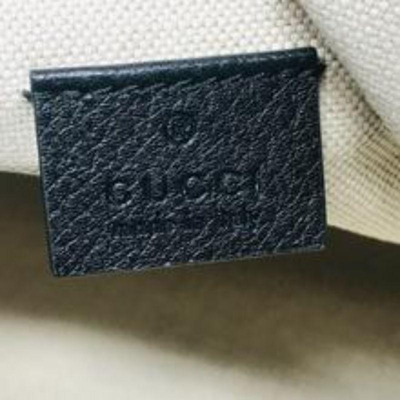 Ophia Gg Bucket Bag mit braunem Samt-Logo von Gucci im Angebot 4