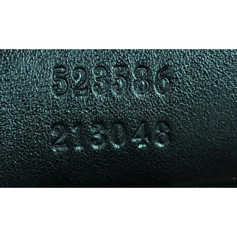 Gucci Logo Drawstring Backpack Printed Leather Medium  2