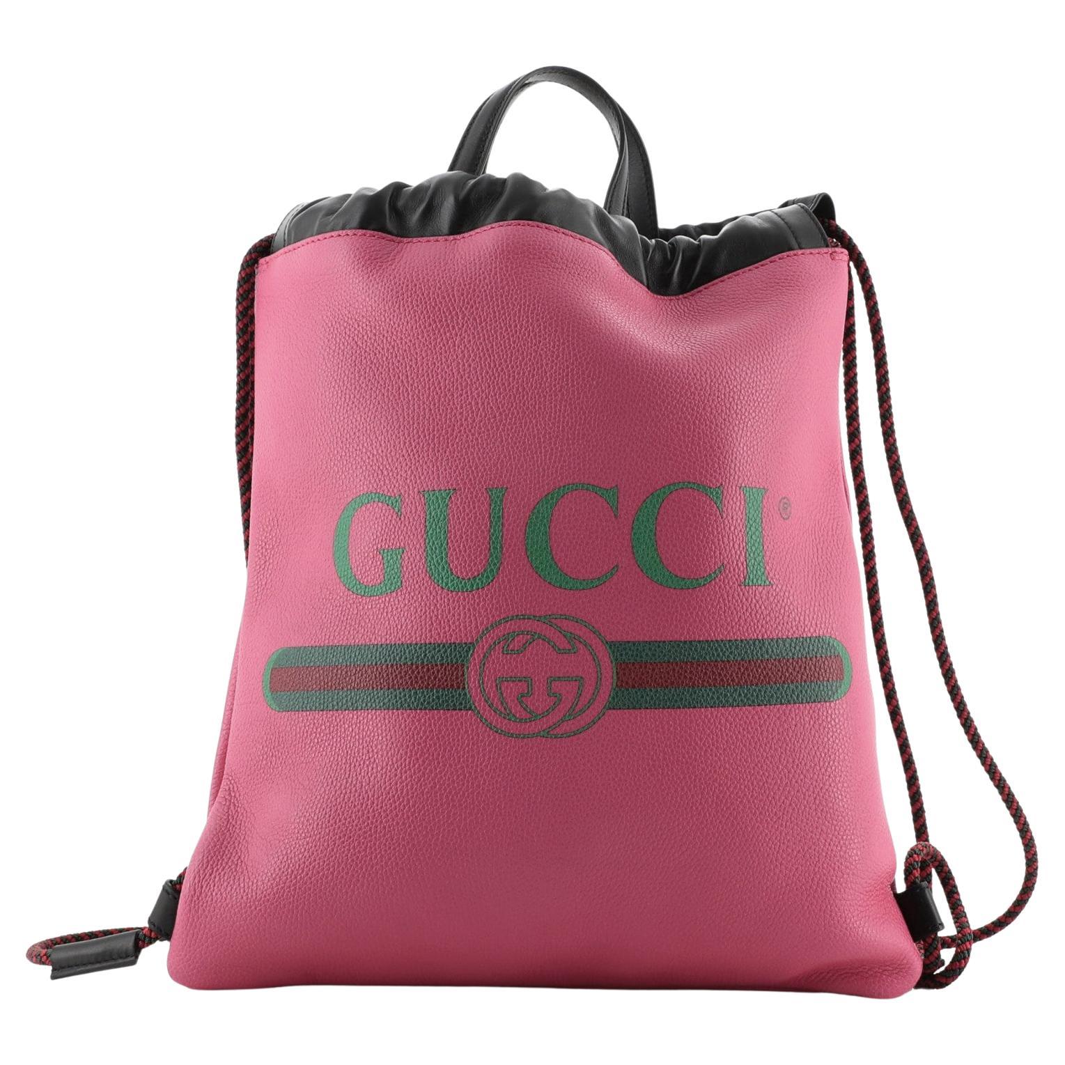 Gucci 2000s Pink Mini Suede Backpack at 1stDibs | 2000s backpack