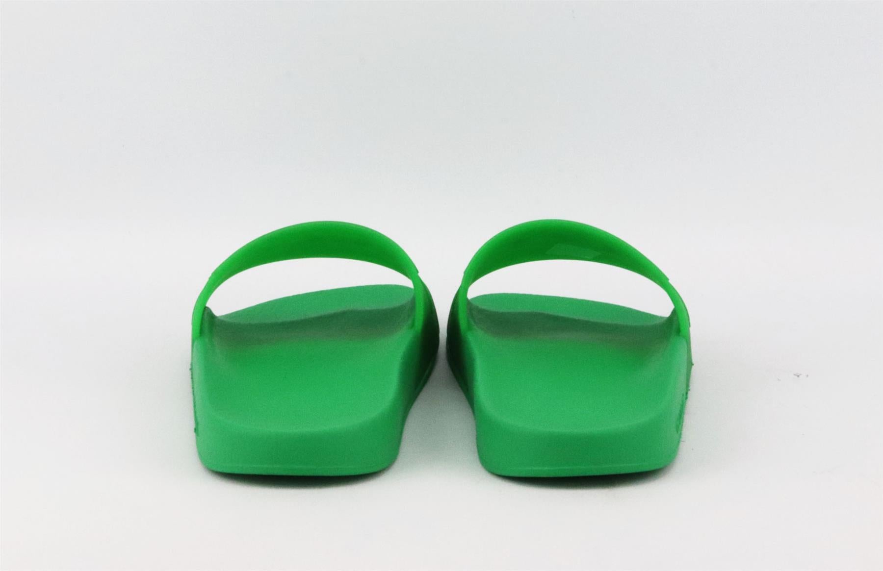 green gucci slides mens