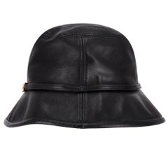 Gucci Logo Leather Bucket Hat
