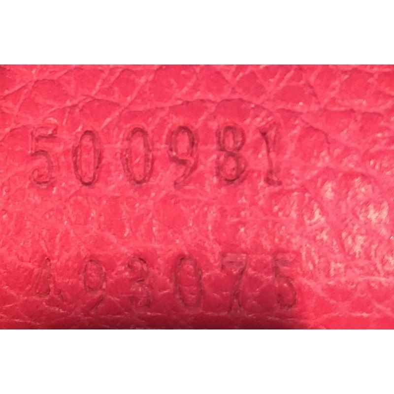 Gucci Logo Portfolio Clutch Printed Leather Medium 2