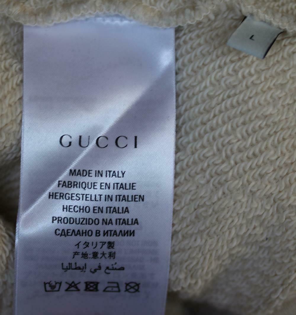 Gucci Logo-Printed Cotton-Jersey Sweatshirt 1