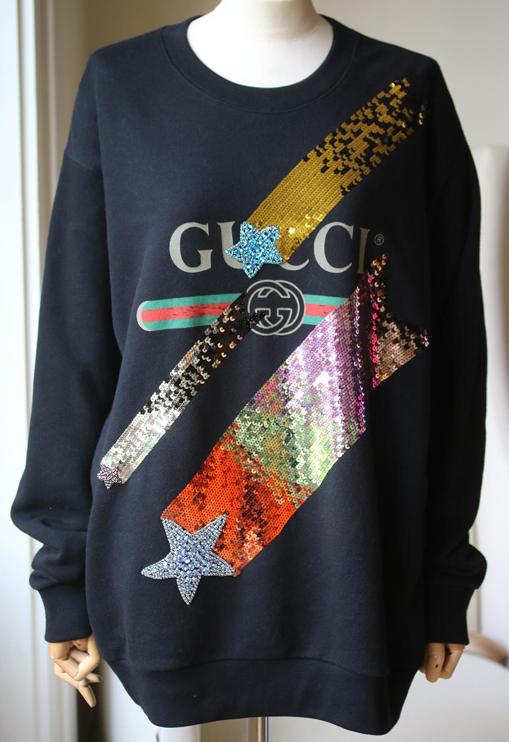 gucci shooting stars t shirt