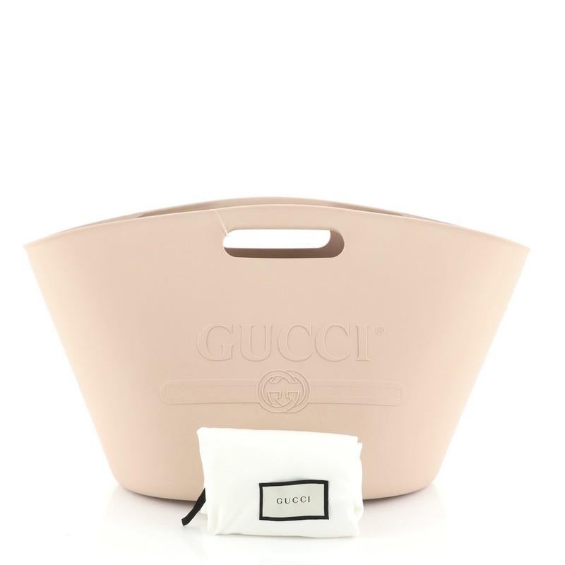 gucci rubber tote