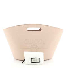 Gucci Logo Tote Rubber Large