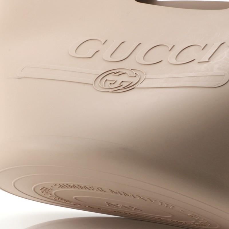 Gucci Logo Tote Rubber Large 1