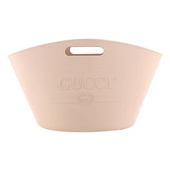 Gucci  Logo Tote Rubber Large