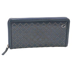 Gucci Long Studded GG Monogram Wallet GG-W1217P-0005