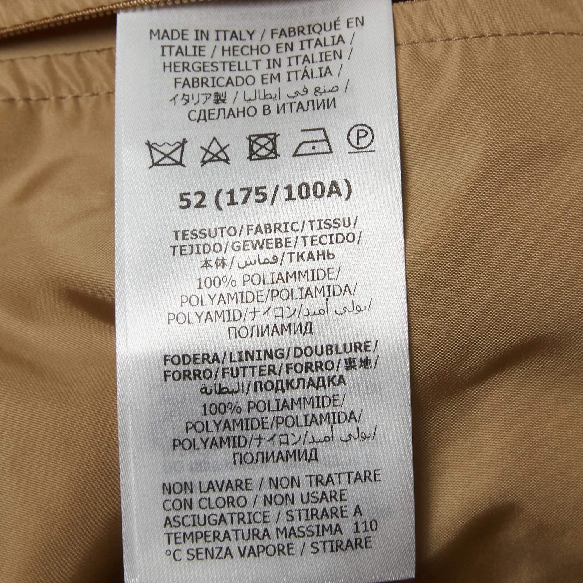 Gucci Love Parade crème imprimé GG géométrique veste à remontage en nylon XL en vente 1