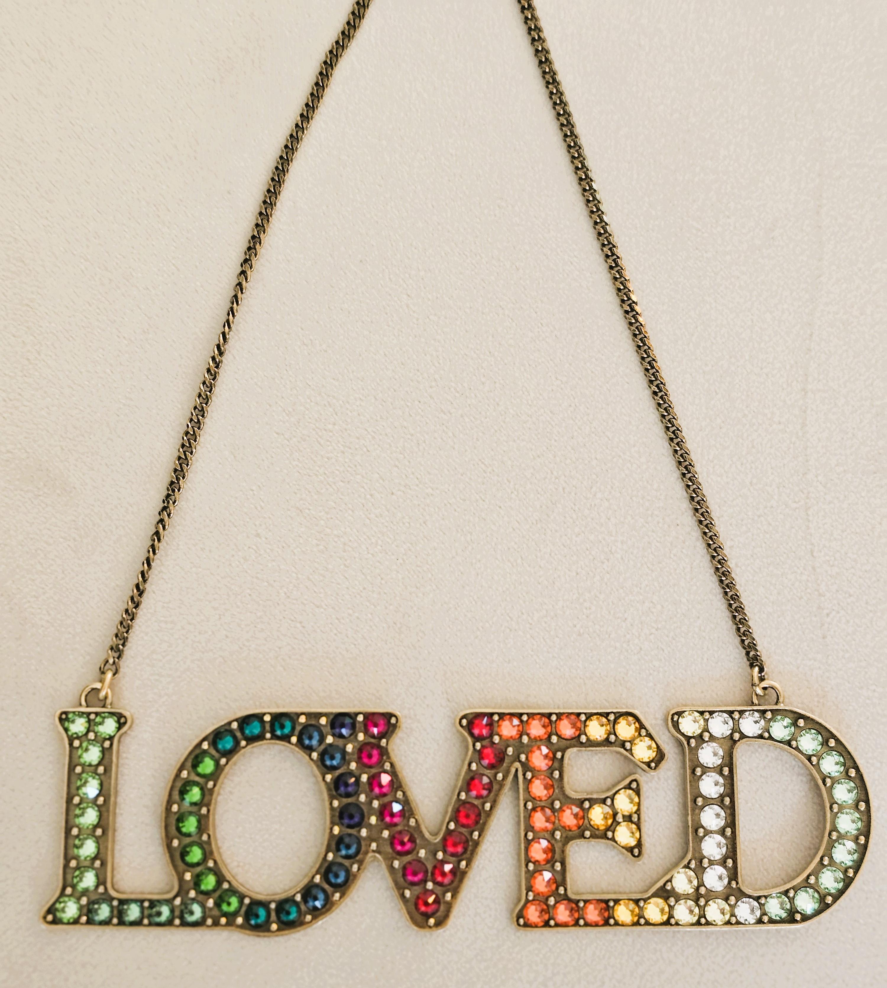 We LOVE this necklace! The word 