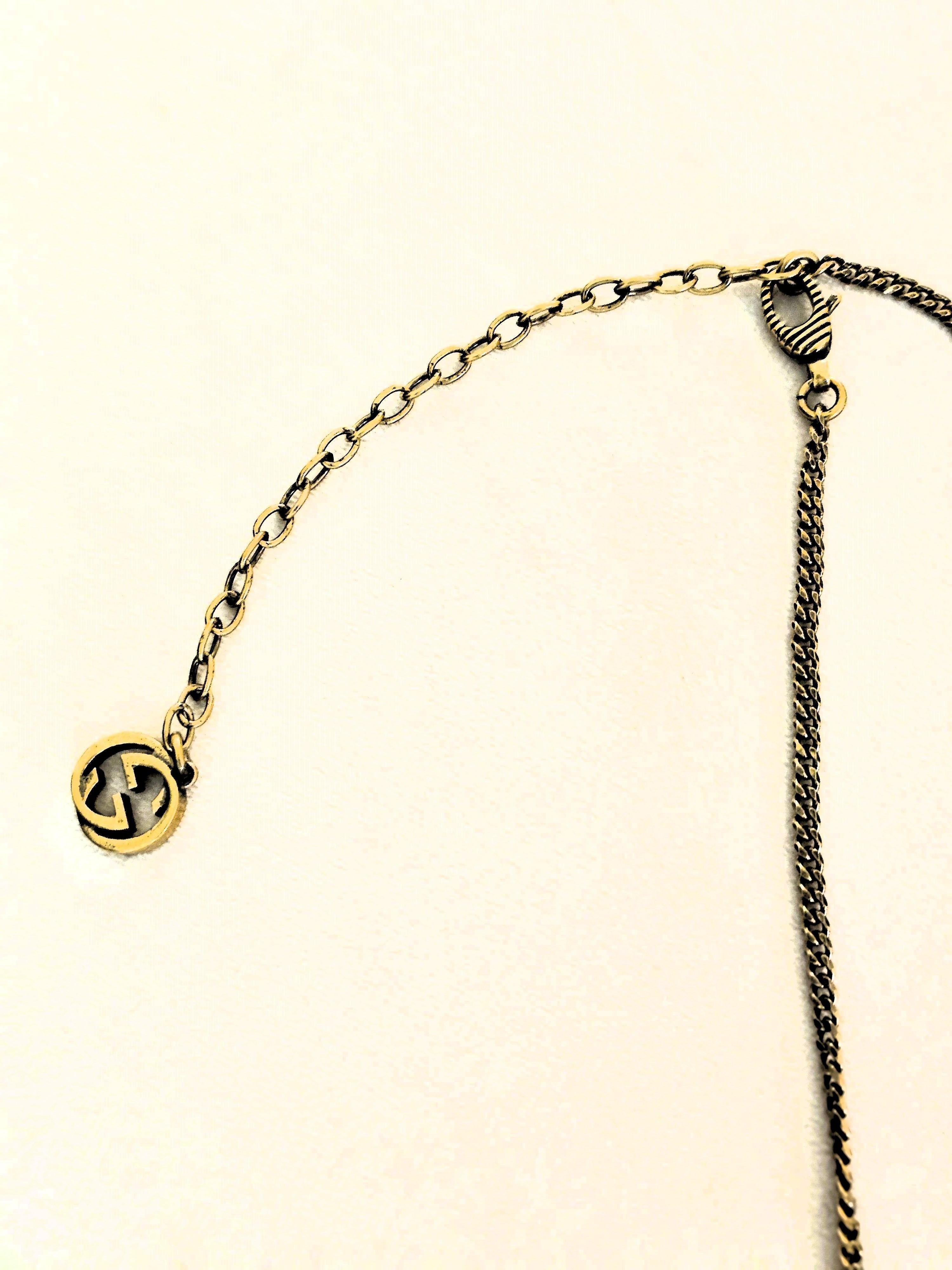 Gucci LOVED Multi-colour Short Necklace Alessandro Michele For Sale 2