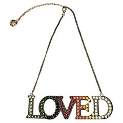 Gucci LOVED Multi-colour Short Necklace Alessandro Michele
