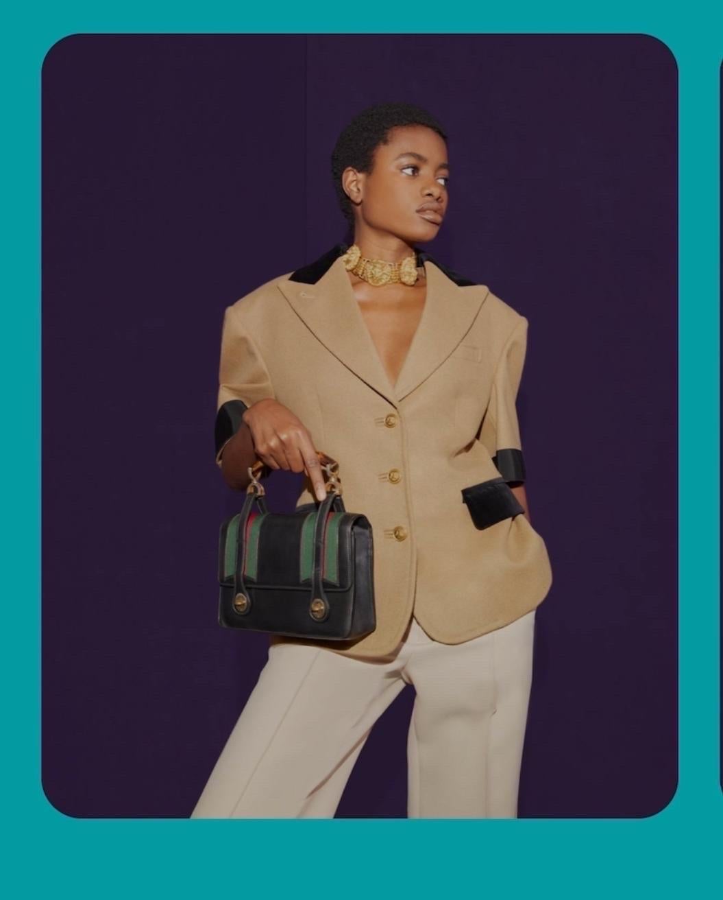Gucci Lunch Box 60's. COLLECTOR'S ITEM For Sale 7