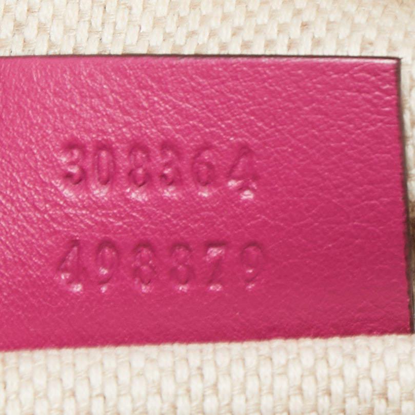 Gucci Magenta Patent Leather Small Soho Disco Crossbody Bag 2