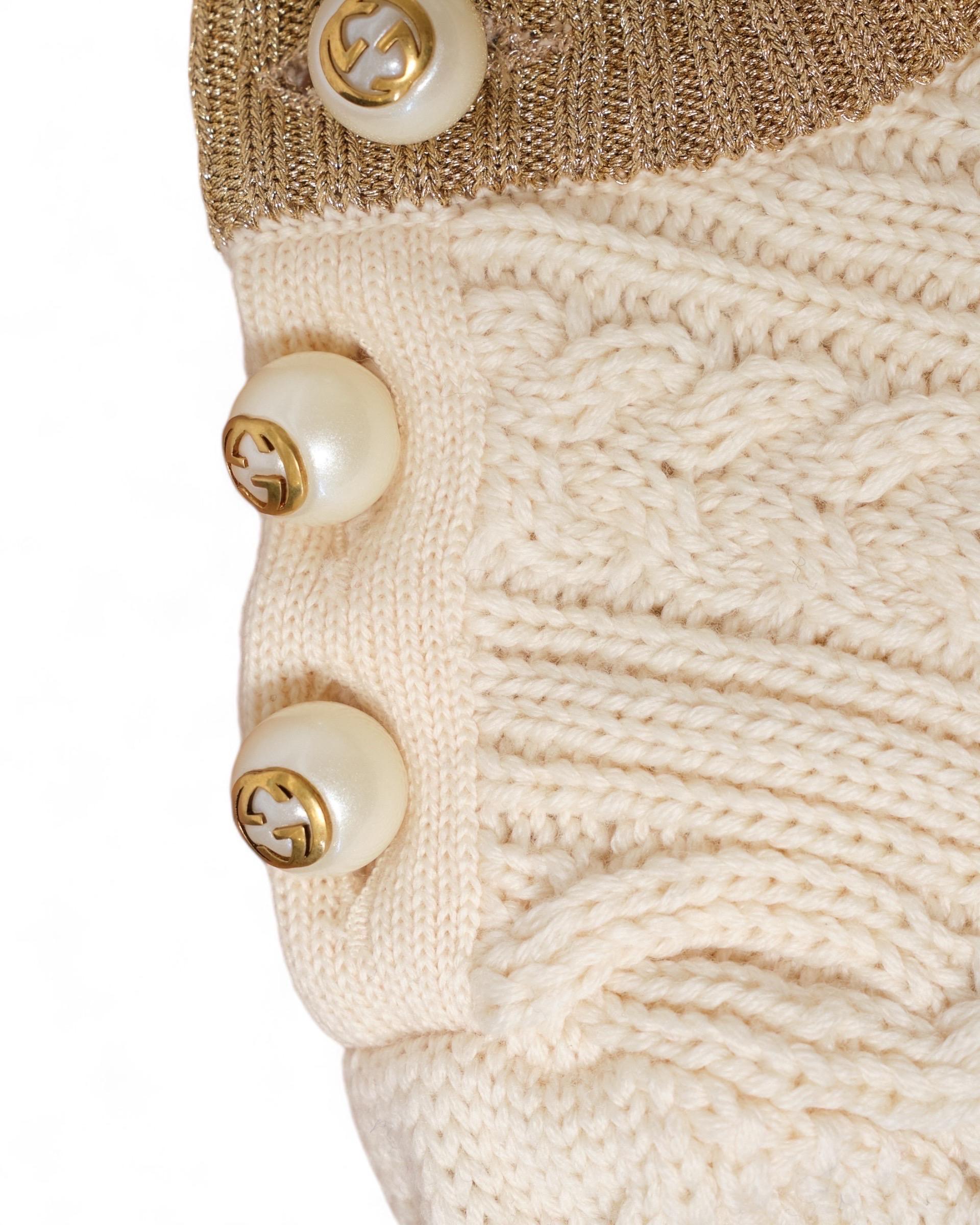 Gucci Maglione Fascia Web multicolore en vente 6