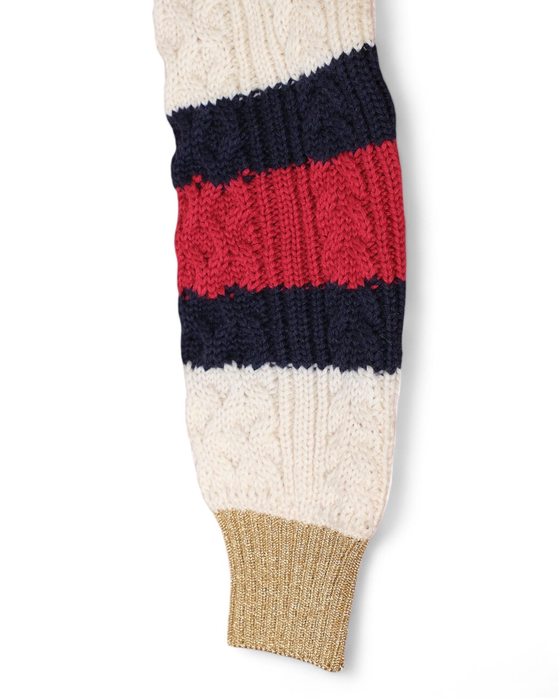 Gucci Maglione Fascia Web multicolore en vente 2