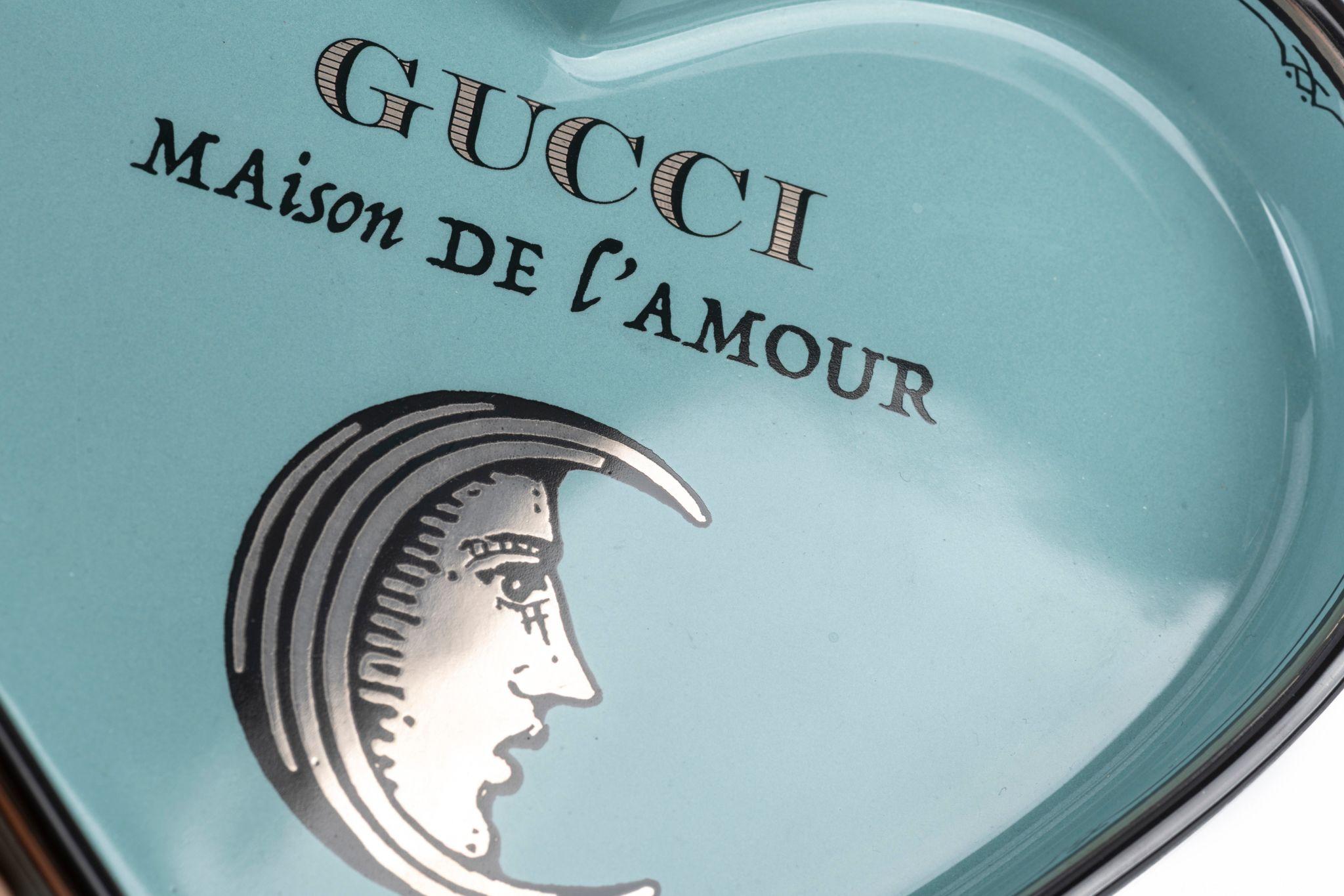 Gucci Maison De L'amour Herz Tablett Neu in Box im Zustand „Neu“ im Angebot in West Hollywood, CA
