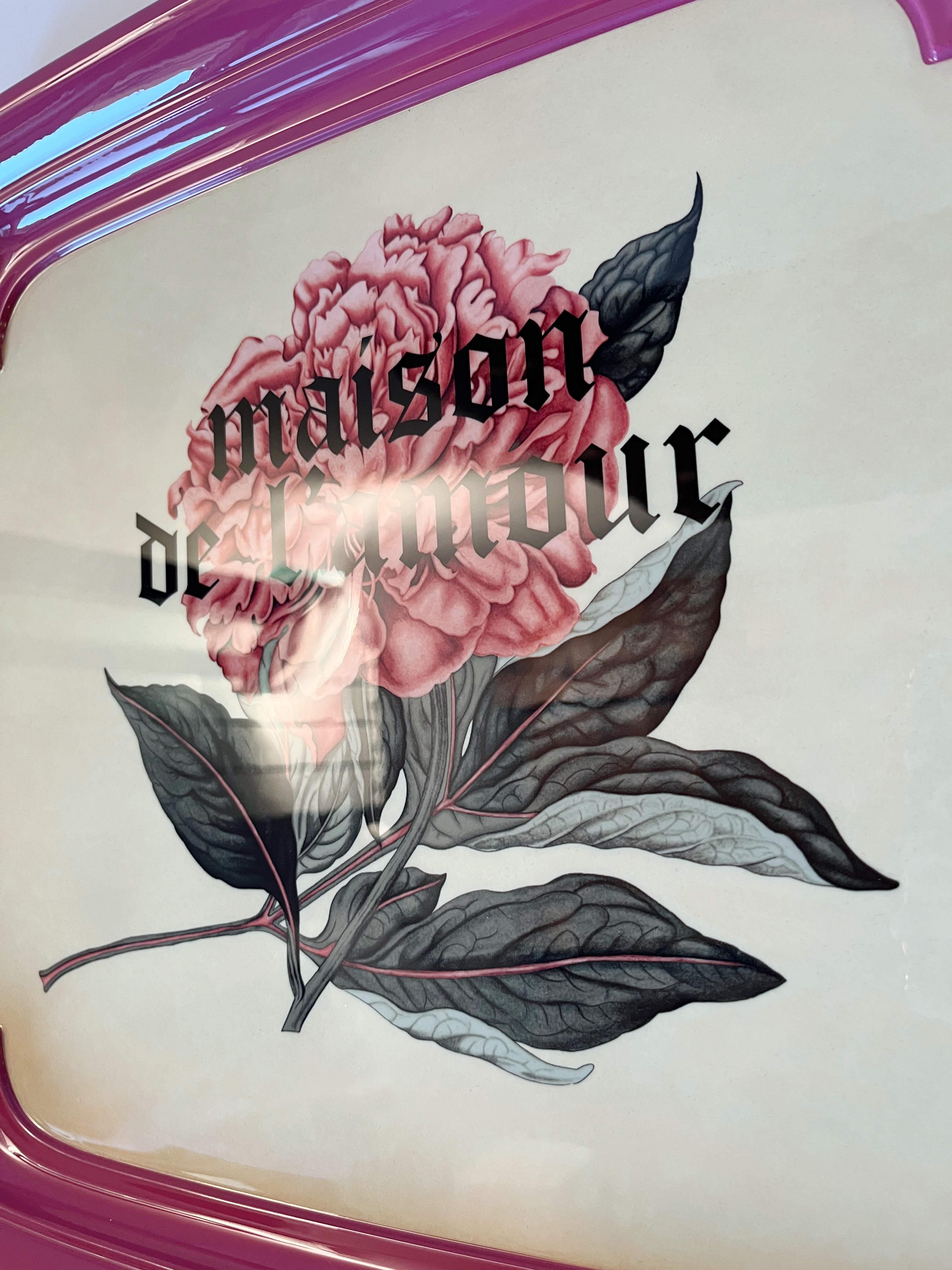 Metallo Vassoio Maison De L'Amour Gucci