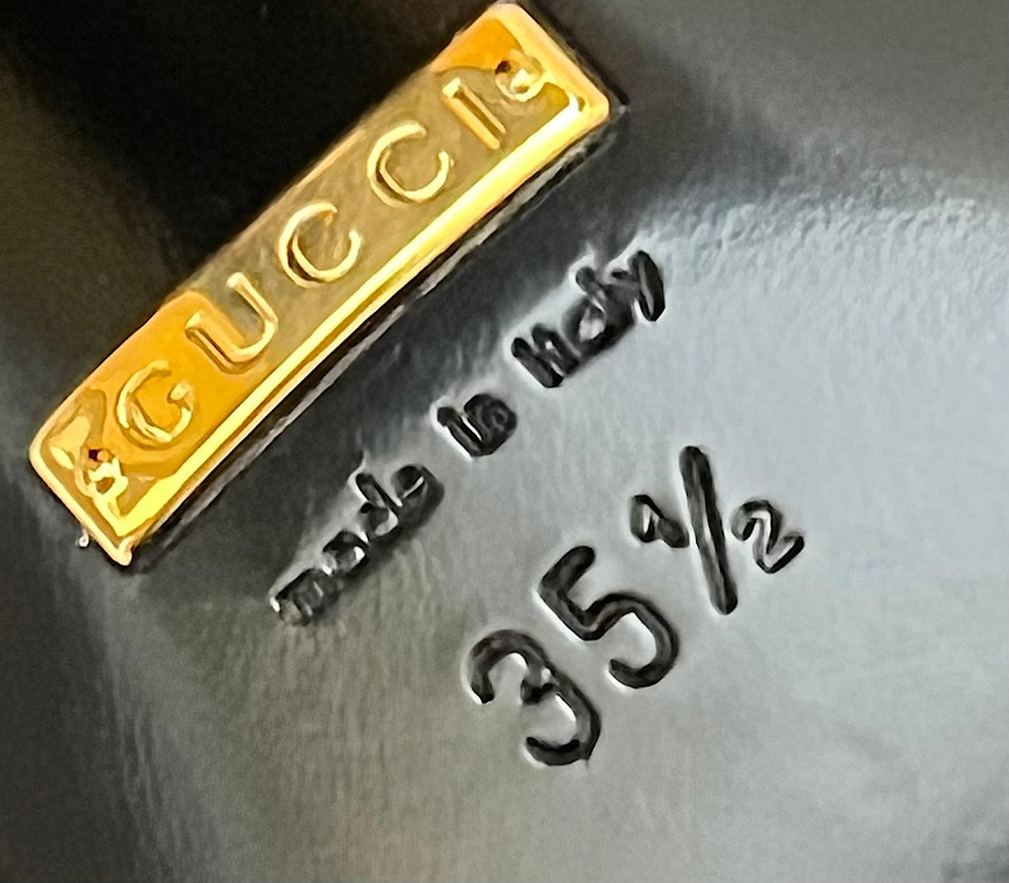 Gucci Malaga Horsebit Skin Rose Kid Leather Pumps Heels For Sale 1
