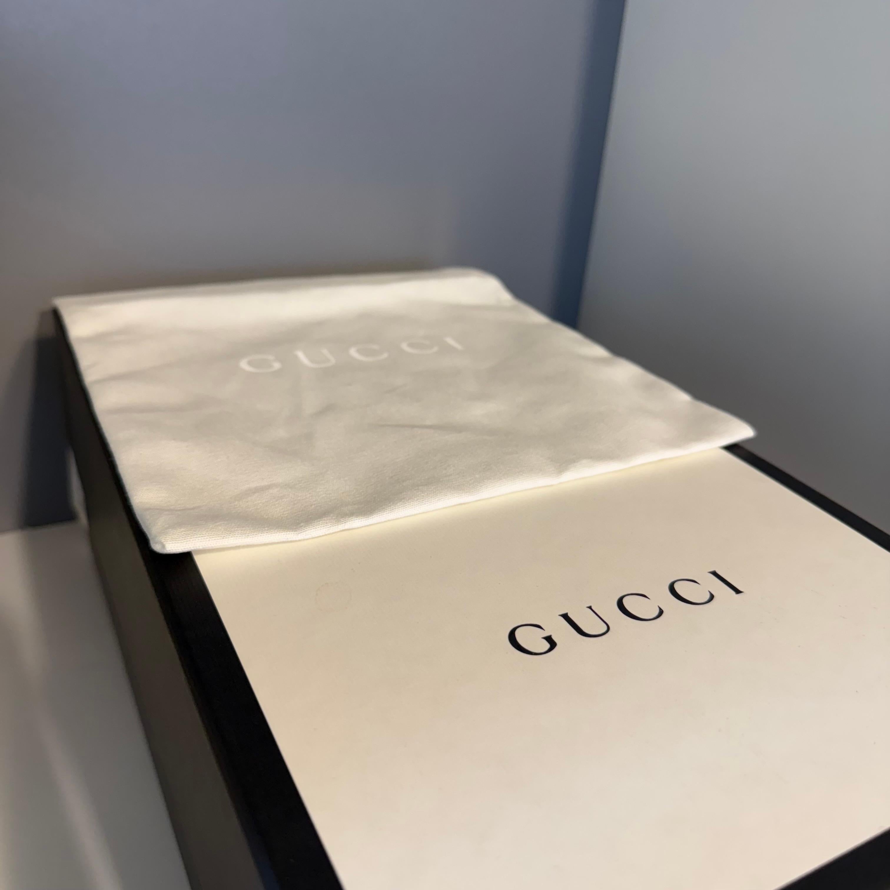 Gucci Malaga - Scarpe in pelle bianca IT 36 in vendita 6