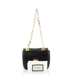 Gucci Marina Chain Flap Bag Leather Mini