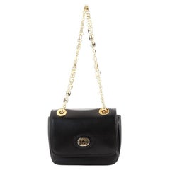 Gucci Marina Chain Flap Bag Leather Mini